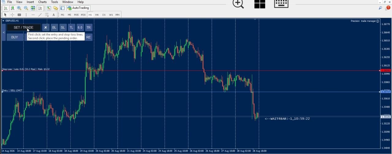 Pending Order EA for MetaTrader
